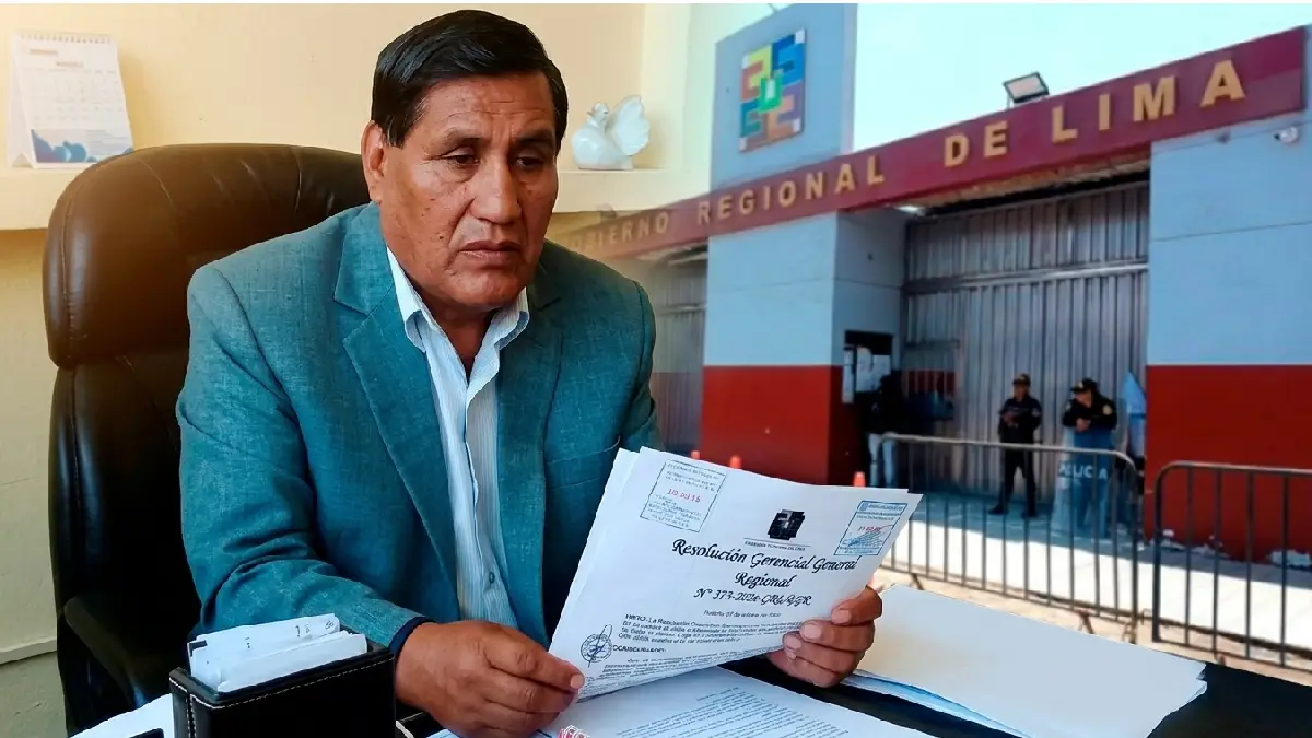 Teófilo Lorenzo Miranda Blas, exalcalde de Conchucos, designado nuevo director de Educación por el GORE Lima.